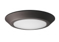 NUVO® by SATCO 62/1167 Signature Close-to-Ceiling Contemporary Dimmable Flush Mount Fixture, (1) LED Lamp, 120 VAC, Mahogany Bronze Housing