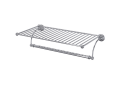 ROHL U.6961APC Edwardian Wall Mount Hotel Style Towel Shelf - Polished Chrome
