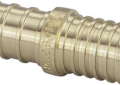Viega 46641 PureFlow 3/4 inch Crimp x 3/4 inch Polybutylene Lead Free Brass Adapter less Ring