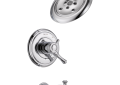 Delta T17497 Cassidy Monitor 17 Series Tub and Shower Trim less Valve - Chrome