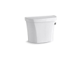 Kohler® 4467-RA-7 Wellworth® Toilet Tank, 1.28 gpf, Right Hand Lever Flush, Black
