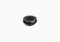 Kohler 9132-SN  Round Shower Drain for Use with Plastic Pipe, Gasket Included - Vibrant Polished Nickel