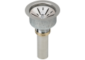 Elkay® LK99S Drain Fitting, 3-1/2 in Nominal, Satin, 304 Stainless Steel Drain