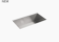 Sterling 20022-NA 32 inch x 18-5/16 inch x 9-9/16 inch Ludington Under-Mount Kitchen Sink