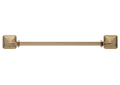 Brizo® 691830-GL Virage® Towel Bar, 18 in L Bar, 3-21/64 in OAD x 2-1/2 in OAH, Luxe Gold, Import