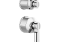 Brizo® HL75P76-PC Invari™ Handle Kit, For Use With Invari™ T75P576-LHP/T75P676-LHP Pressure Balance Valve With Integrated Diverter Trim, Polished Chrome, Import