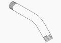 Kohler K-1191575-CP Shower Arm - Polished Chrome