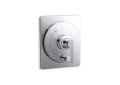 Kohler(R) K-T35919-4-CP Castia(TM) by Studio McGee Rite-Temp(R) Valve Trim with Push-Button Diverter - Polished Chrome