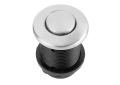 Jaclo® 2828-PN Contemporary/Modren Round Waste Disposal Air Switch Button, Solid Brass, Domestic