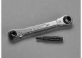 Yellow Jacket® 60613 Straight Heavy Duty Service Wrench, 3/16 x 1/4 and 3/8 x 5/16 in