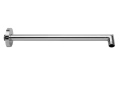 Jaclo® 8072-MBK 8072 Square and Round Escutcheon Shower Arm, 20 in L Arm, Brass Arm, 1/2 inch MNPT