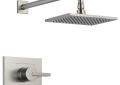 DELTA® T14253-SS Monitor® 14 Shower Trim, 2.5 gpm Shower, Stainless Steel