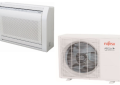 Fujitsu 12RLFF Halcyon 1 Ton 22.7 Seer Mini Split Heat Pump Floor Mounted Indoor/Outdoor System