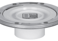 Sioux Chief 886-ATMS TKO 3 inch ABS Street Closet Flange with Adjustable Metal Ring and Knockout