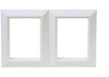 Sioux Chief 696-2F OxBox Double Stud Frame Only - White