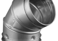 Hart and Cooley 5REA60 5" Type B Gas Vent Adjustable 45 / 60 Degree Elbow