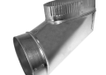 Southwark 1068 8" 26 Gauge Warm Air Oval to Round Reverse Boot