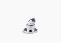 Kohler K-977-CP Stillness(R) Deck-Mount Handshower Holder with Hoses - Polished Chrome