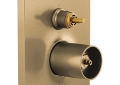 Brizo® T75P606-GLLHP 1400 Universal Valve Trim With 6-Setting Integrated Diverter, 5 gpm Valve, Luxe Gold
