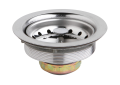 Elkay® D1125 Drain Fitting, 3-1/2 in Nominal, Matte, Stainless Steel Drain