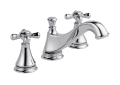 Delta 3595LF-MPU-LHP Cassidy Two Handle Widespread Bathroom Faucet less Handles - Chrome
