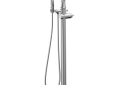 DELTA® T4797-FL-LHP Cassidy™ Traditional Tub Filler Trim, 1.75 gpm Flow Rate, Polished Chrome, Domestic, Commercial