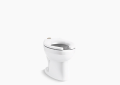 Kohler K-96053-0 Wellcomme Ultra Flushometer Bowl with Top Spud - White