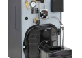 Weil McLain 386-701-002 SGO-5 Packaged Oil Steam Boiler with Tankless Opening and Probe Type Low Water Cut Off less Burner
