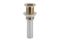 Brizo® RP72411GL Grid Strainer without Overflow, 2-3/8 in Nominal, 2-3/8 in OAL, Brass, Luxe Gold, Import