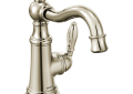 Moen S42107NL Weymouth Polished Nickel One-Handle High Arc Bathroom Faucet - Polished Nickel