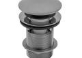 Jaclo® 526-75-WH 526-75 Extra Long Thread Round Toe Control Drain Strainer, For Use With Thick Tubs Requiring Drain with Overflow, 1-7/8 in Inside Diameter, Brass