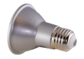 SATCO® S29401 Thyristor Dimmable LED Lamp, 6.5 W, 50 W Incandescent Equivalent, E26 Medium LED Lamp, PAR20 Shape, 520 Lumens