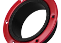 4 Inch ABS DWV Adjustable Closet Flange with Metal Ring