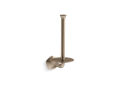 Kohler® 27064-BV Occasion® Paper Holder, Metal, Vibrant Brushed Bronze