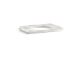 Kallista P74243-00-BWM Console Table Top Script(TM) - Bering White Marble