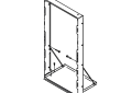 Elkay® MFWS100 Mounting Frame, Steel, Domestic