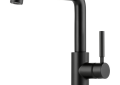 Brizo® 63220LF-BL Solna® Kitchen Faucet, Commercial, 1.8 gpm Flow Rate, 360 deg Pull-Out Spout, Matte Black, 1 Handles, 1 Faucet Holes, Domestic