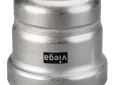 Viega 28870 MegaPressG 4 inch Press Carbon Steel Cap with HNBR Sealing Element