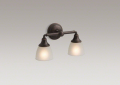 Kohler 10571-2BZ Double Wall Sconce