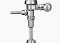 Sloan® Royal® 3912697 186 Single-Flush Manual Exposed Flushometer, 0.5 gpf Flush Rate, 3/4 in IPS Inlet, 3/4 in Spud, 15 to 80 psi Pressure, Polished Chrome, Domestic