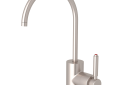 ROHL G7545LMSTN-2 Lux Contemporary C-Spout Hot Water Faucet - Satin Nickel