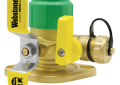 Nibco H-91414WHV Webstone Isolator Uni-Flange Lead Free Brass 1 inch Heat Fusion Full Port Ball Valve Rotating Flange with Drain, Cap, Nuts and Bolts