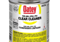 Oatey 30795 ABS, PVC, and CPVC All Purpose Clear Cleaner - 16 ounce