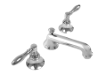 Sigma 1.152708.26 1500 Series Lavatory Set with Huntington Handle - Polished Chrome