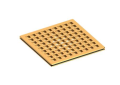 Newport Brass 233-401-10 4" Square Shower Drain - Satin Bronze