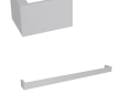 ROHL QU102-APC Quartile Wall Mount 24" Single Towel Bar - Polished Chrome