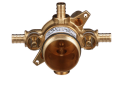 Moen U.140XS M-CORE 4 Port 1/2" Crimp Ring PEX With Cc/Ips Tub Connection Includes Stops