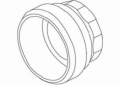 Kohler® 1009945-RP Valve Bonnet, For Use With Single-Control Kitchen Sink Faucet, Rough Plated
