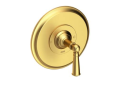 Newport Brass 4-2414BP-10 Balanced Pressure Shower Trim Plate with Handle. Less Showerhead, Arm and Flange - Satin Bronze