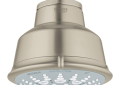GROHE 27126EN1 Shower Head, Relexa Rustic 100, 2.5 gpm, 5 Sprays, Wall Mount, 4.06 in Head, Import